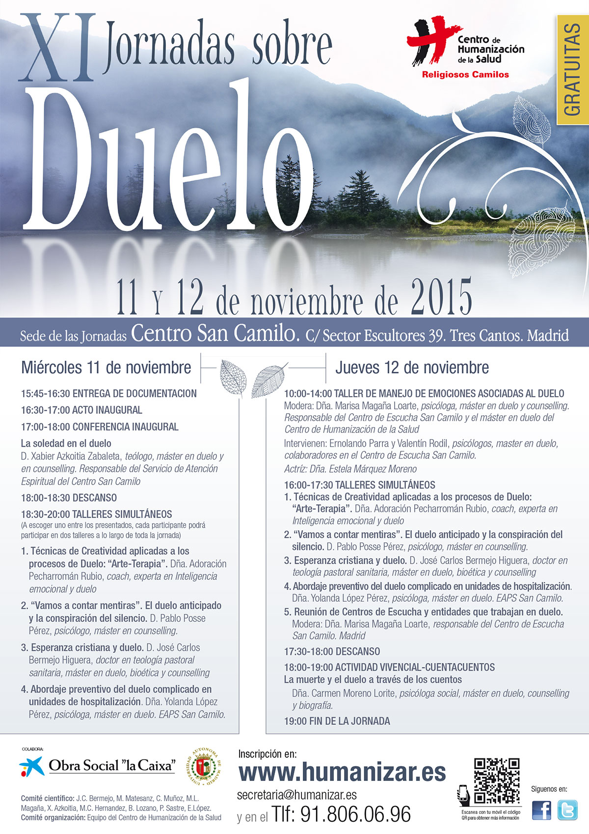 Cartel X Jornadas de Duelo