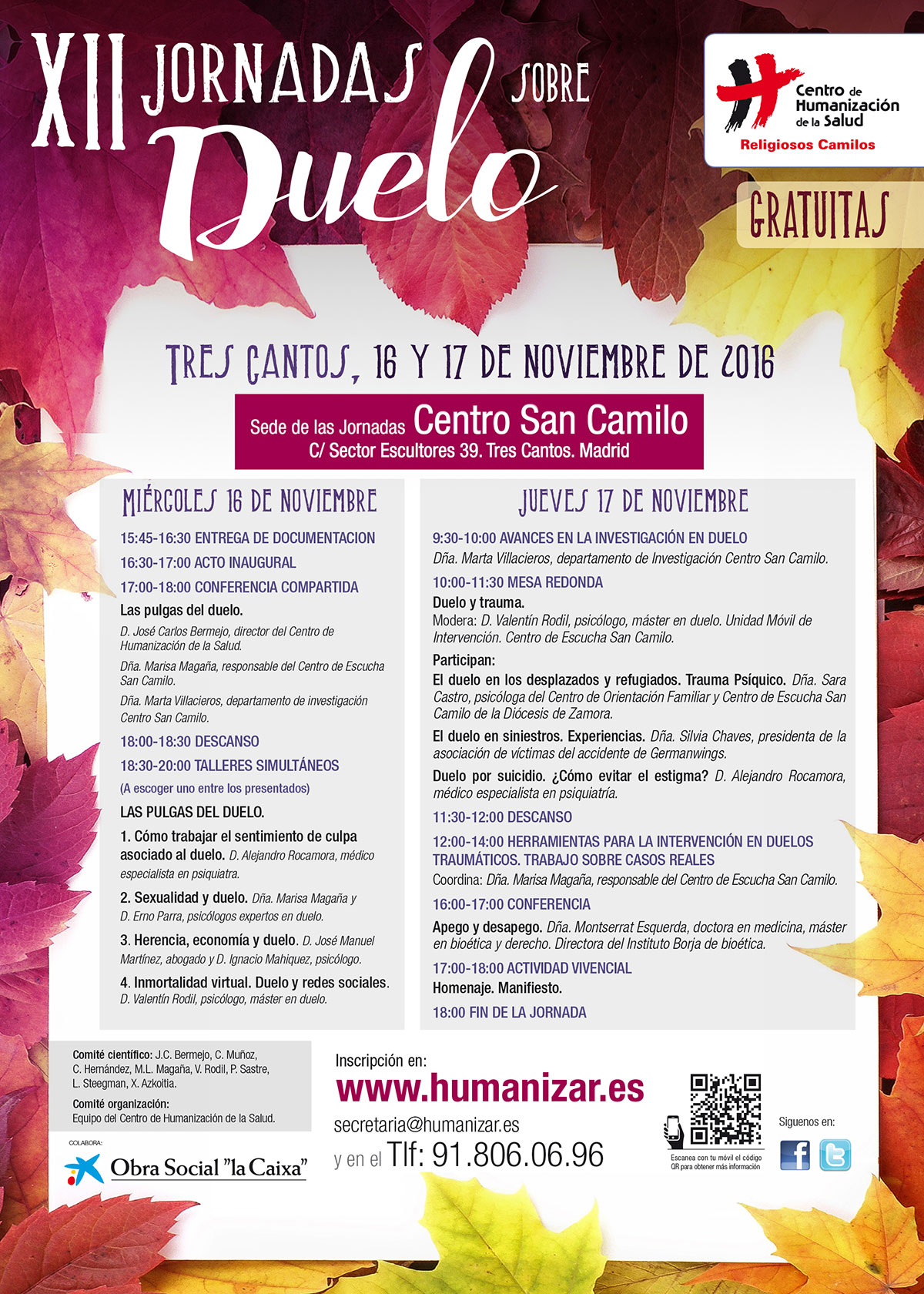 Cartel X Jornadas de Duelo
