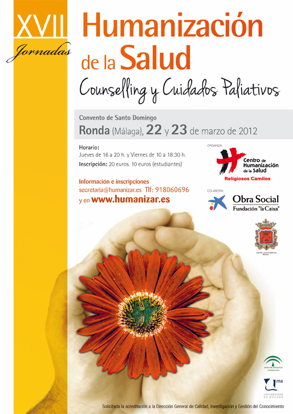 Counselling y cuidados paliativos. XVII Jornadas de Humanización de la Salud
