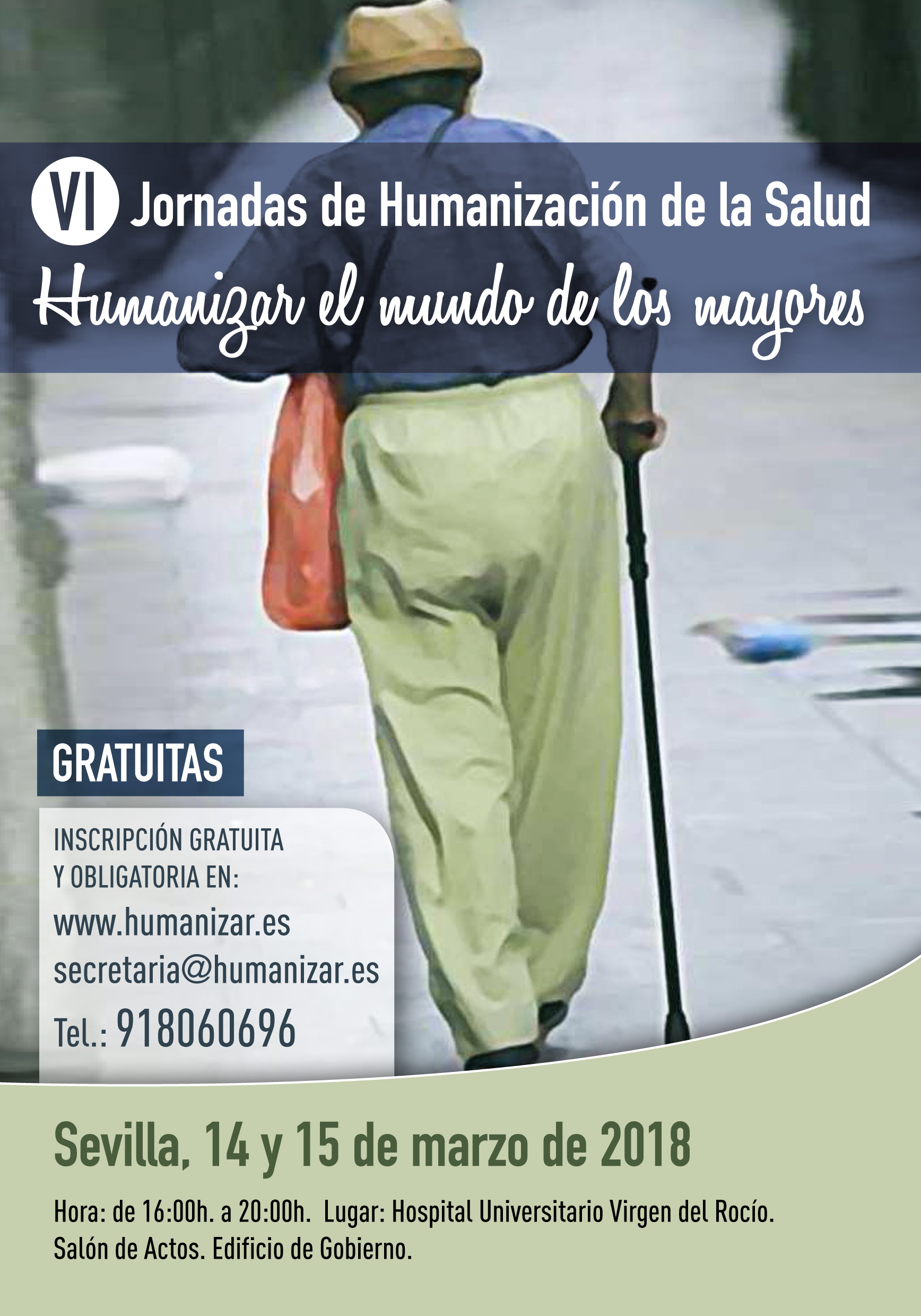 Cartel II Jornadas Andaluzas de Humanización