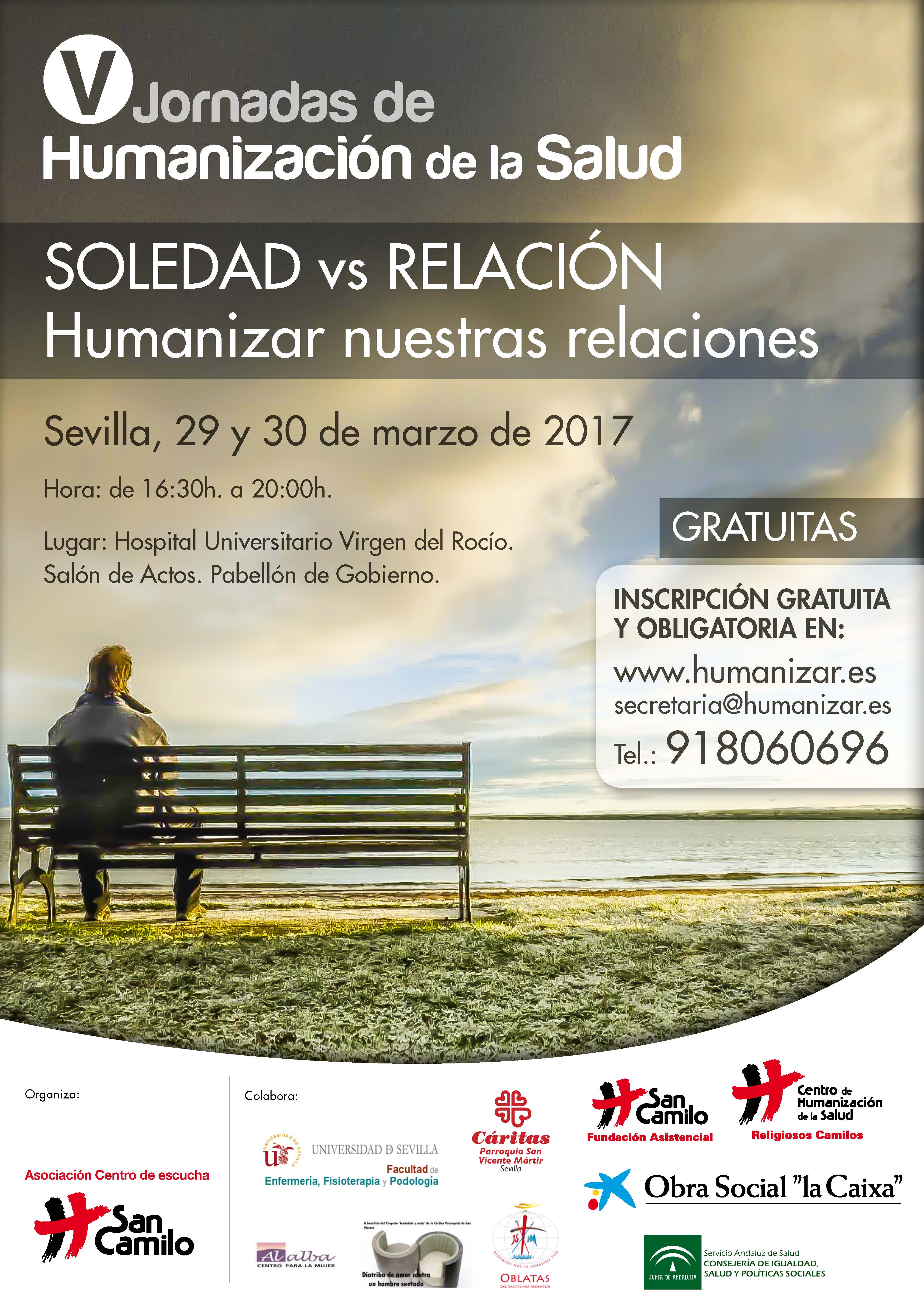 Cartel II Jornadas Andaluzas de Humanización