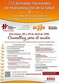 Cartel XVIII Jornadas de Humanización