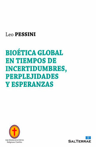 Portada del libro Bioética global en tiempos de incertidumbres, perpejidades y esperanzas