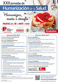 Cartel XVIII Jornadas de Humanización