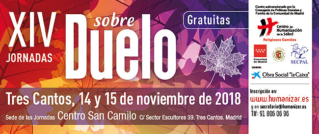 XIV Jornadas sobre Duelo del Centro de Humanización de la Salud www.humanizar.es
