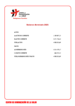 Balance abreviado 2025