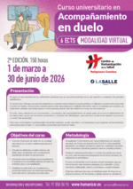 Programa Curso universitario en Acompañamiento en Duelo