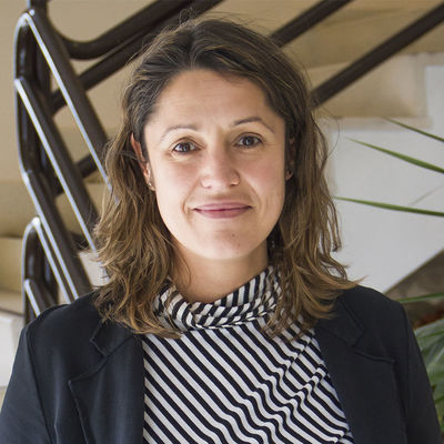 Profesora Cristina Muñoz, responsable del Formación y calidad