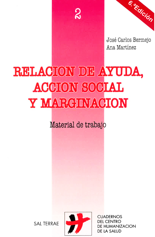 Portada del libro Relación de Ayuda , Acción Social y Marginación.